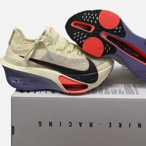 Womens Nike AIr Zoom Alphafly Next% 3 Coconut Milk Shoe NEW
